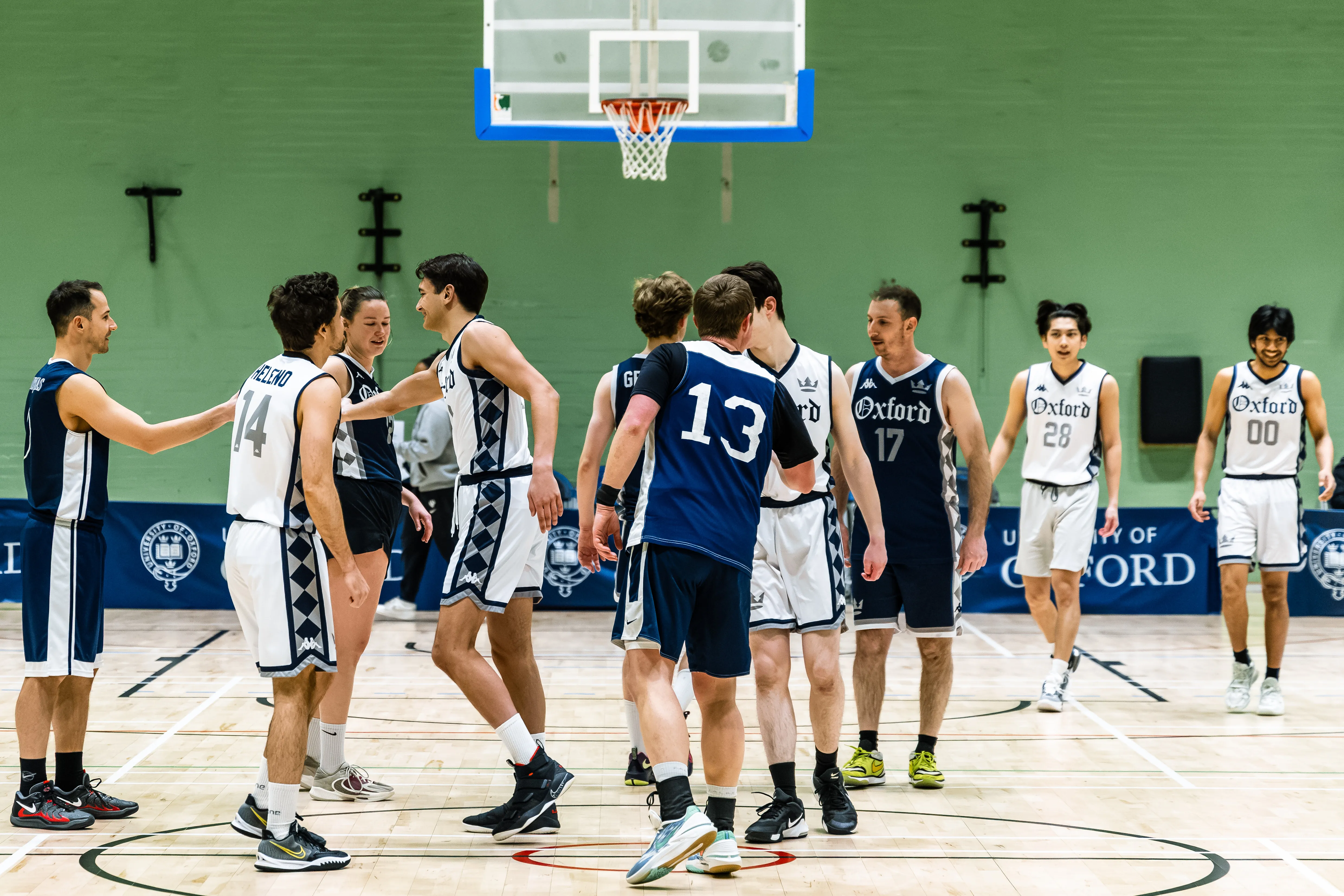 OUBbC player driving to the basket